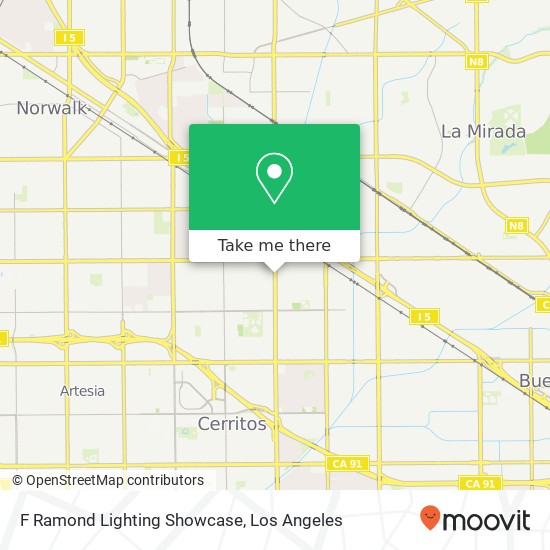 Mapa de F Ramond Lighting Showcase