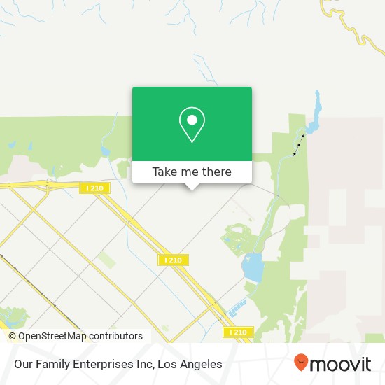 Our Family Enterprises Inc map