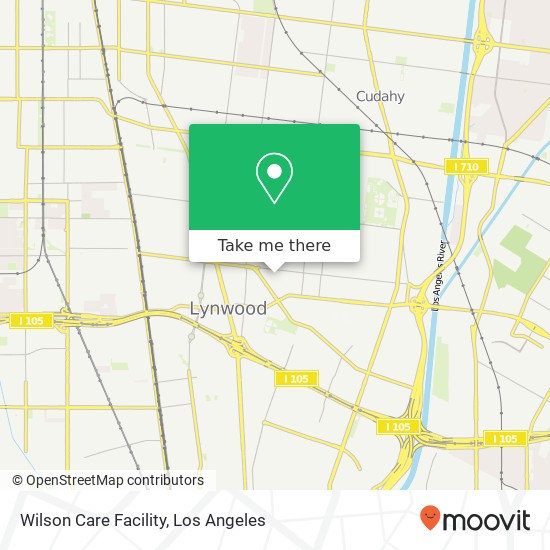 Wilson Care Facility map