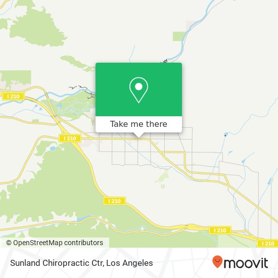 Sunland Chiropractic Ctr map