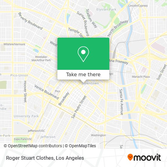 Roger Stuart Clothes map