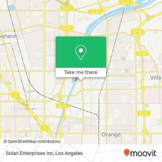 Solari Enterprises Inc map