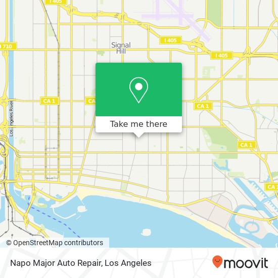 Napo Major Auto Repair map