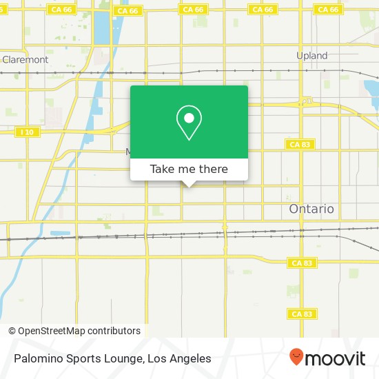 Palomino Sports Lounge map