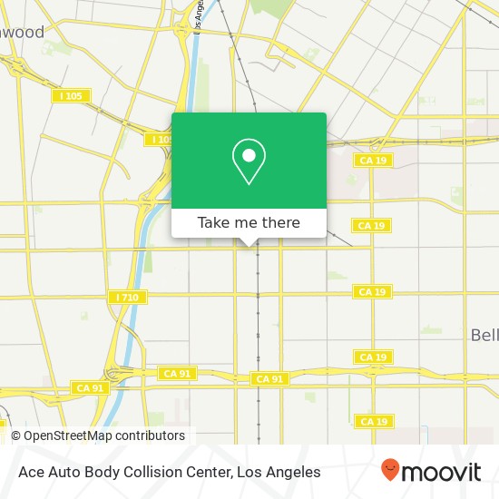 Mapa de Ace Auto Body Collision Center