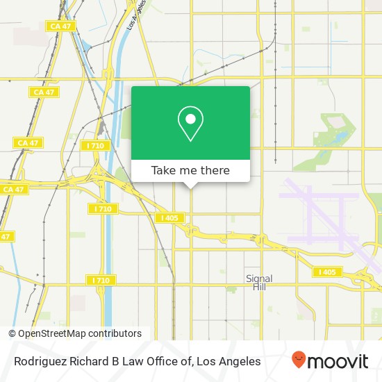 Rodriguez Richard B Law Office of map