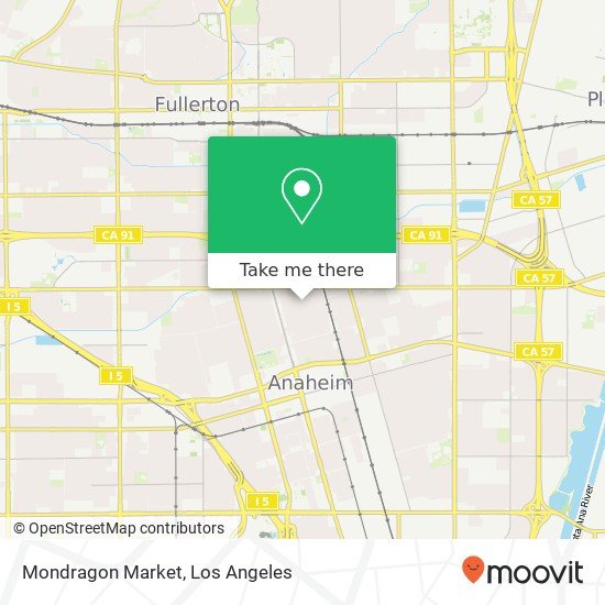 Mapa de Mondragon Market