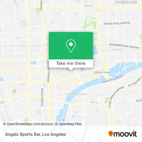 Mapa de Angels Sports Bar