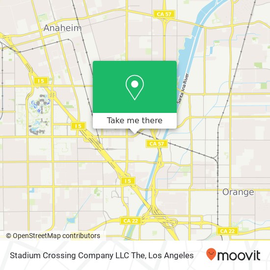 Stadium Crossing Company LLC The map