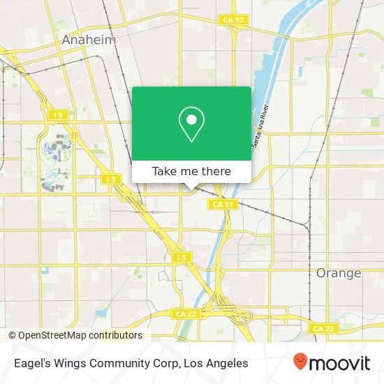 Eagel's Wings Community Corp map