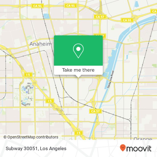 Subway 30051 map