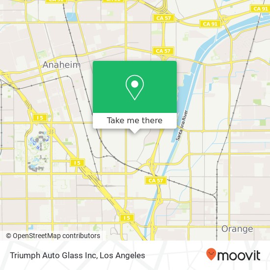 Triumph Auto Glass Inc map