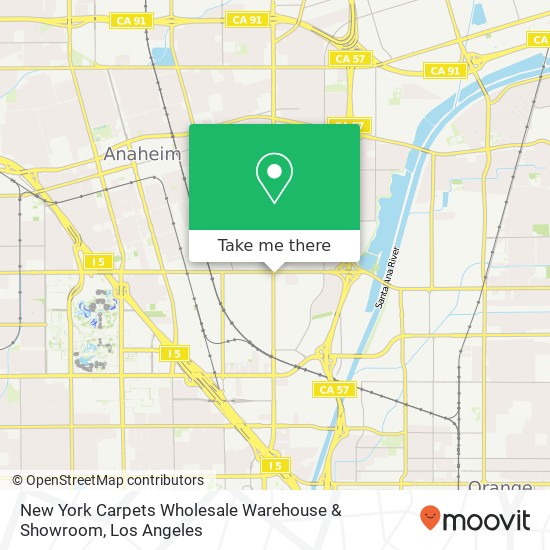 New York Carpets Wholesale Warehouse & Showroom map