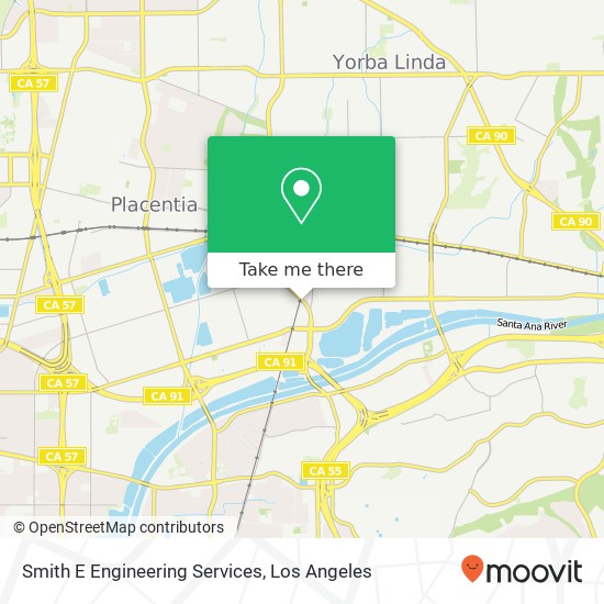 Mapa de Smith E Engineering Services
