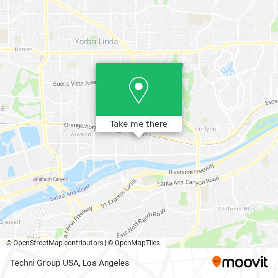 Techni Group USA map