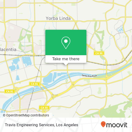 Travis Engineering Services map
