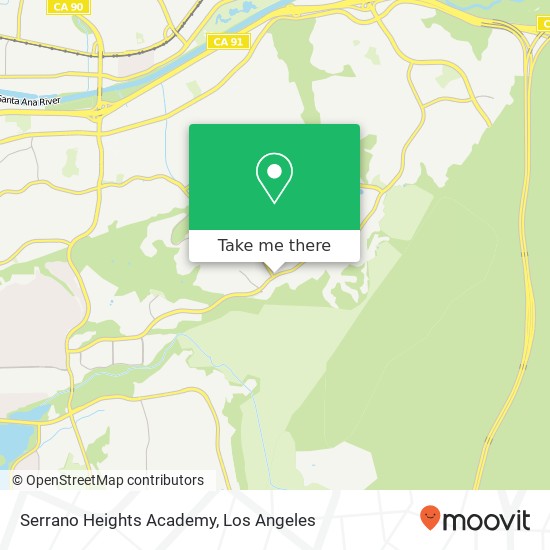 Serrano Heights Academy map