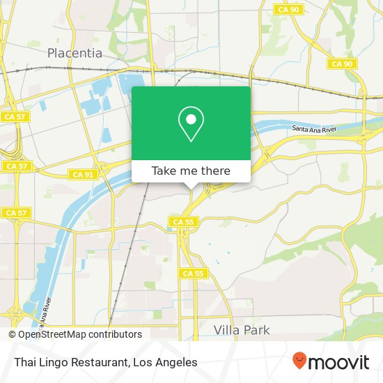 Thai Lingo Restaurant map