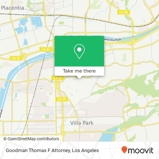 Goodman Thomas F Attorney map