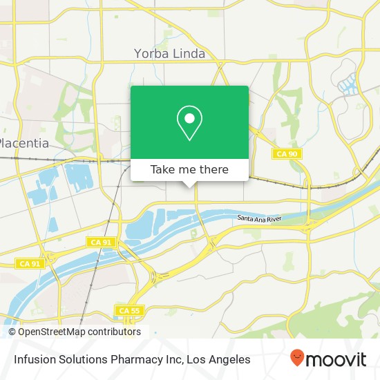 Infusion Solutions Pharmacy Inc map