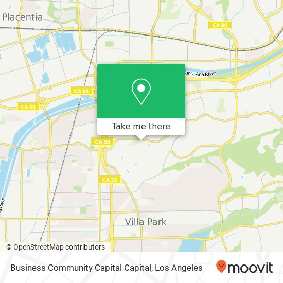 Business Community Capital Capital map