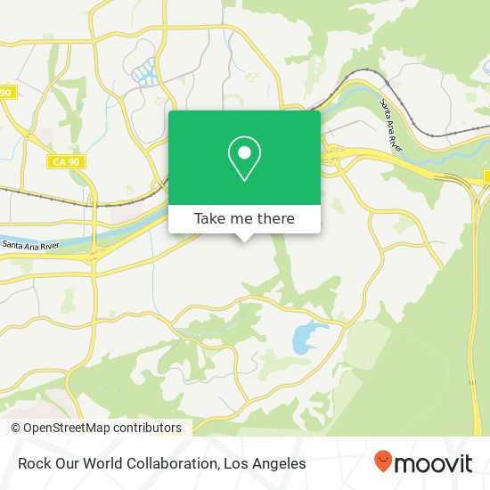 Rock Our World Collaboration map