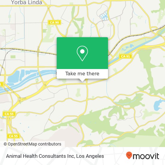 Animal Health Consultants Inc map