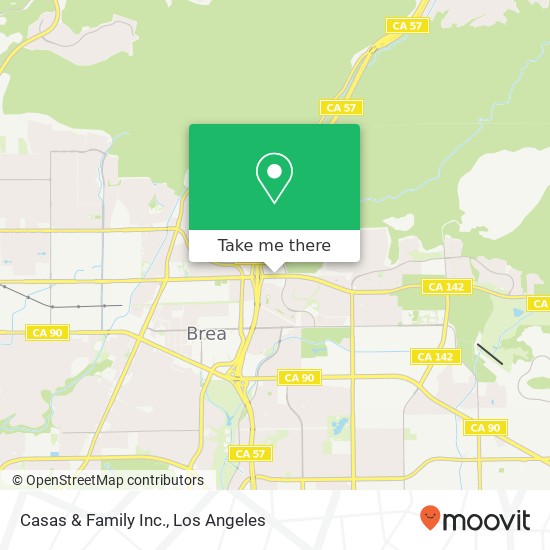 Casas & Family Inc. map