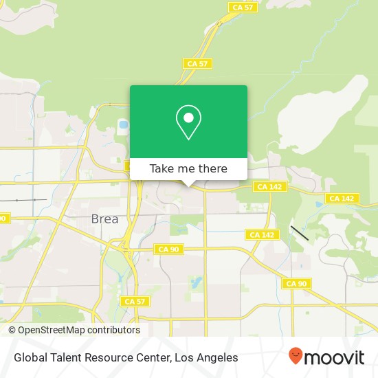 Mapa de Global Talent Resource Center
