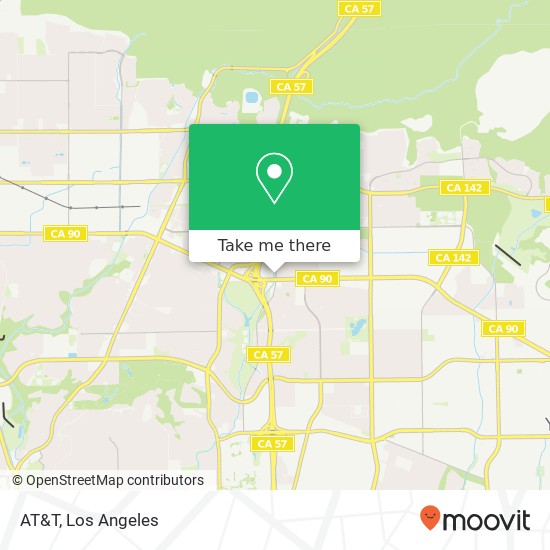 AT&T map