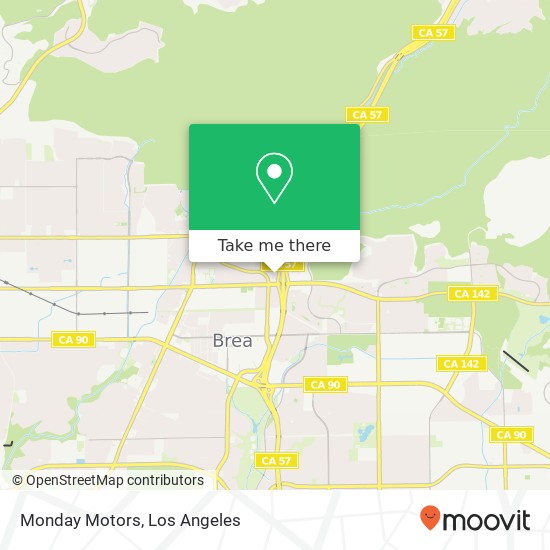 Monday Motors map