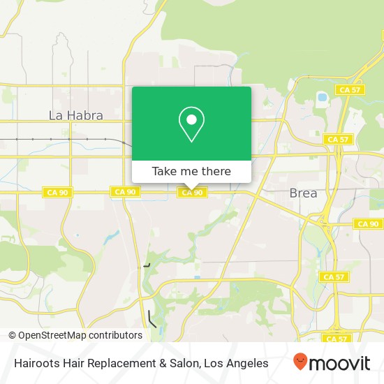 Hairoots Hair Replacement & Salon map