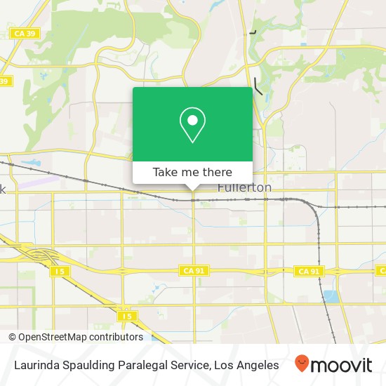 Laurinda Spaulding Paralegal Service map