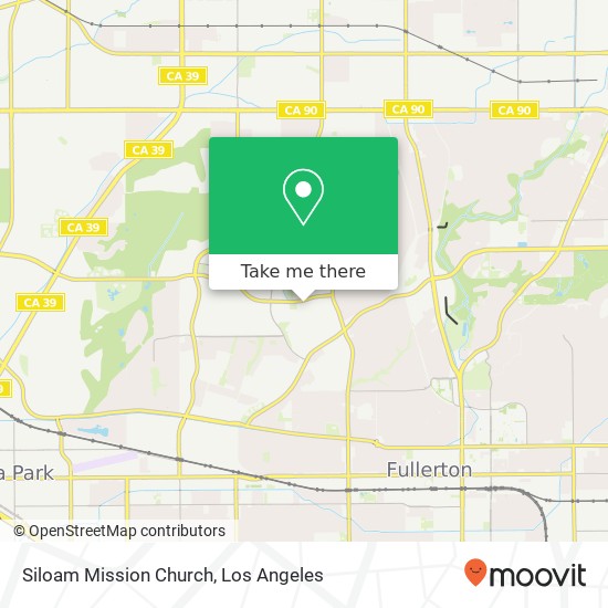 Siloam Mission Church map