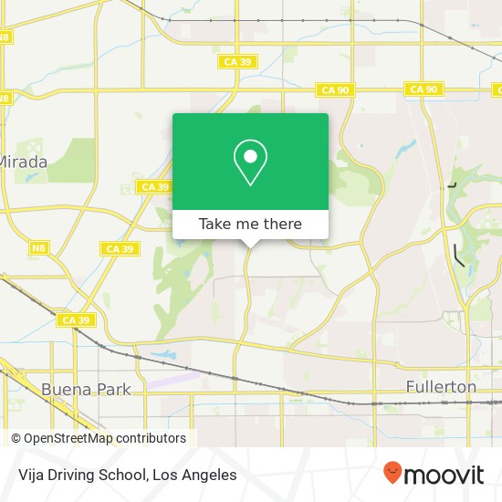 Vija Driving School map