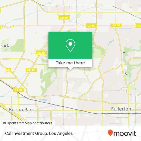 Cal Investment Group map