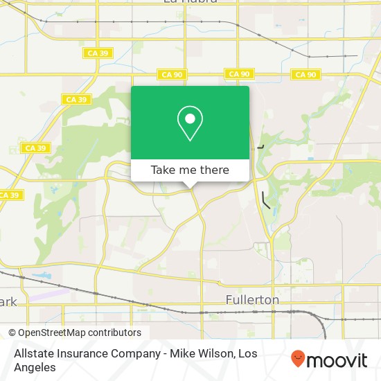 Mapa de Allstate Insurance Company - Mike Wilson