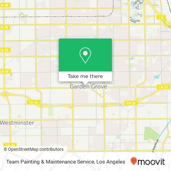 Team Painting & Maintenance Service map