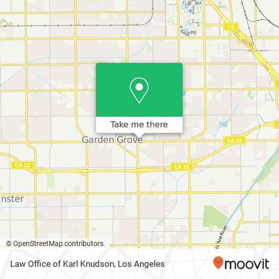 Law Office of Karl Knudson map