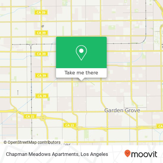 Chapman Meadows Apartments map