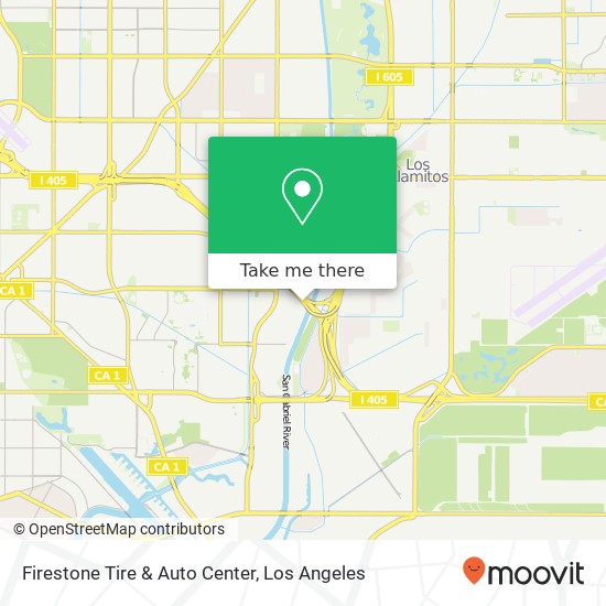 Mapa de Firestone Tire & Auto Center