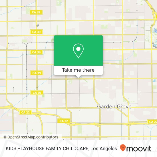 Mapa de KIDS PLAYHOUSE FAMILY CHILDCARE