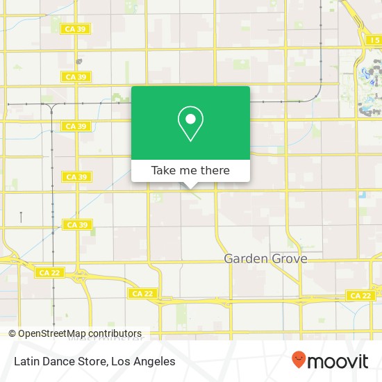 Latin Dance Store map