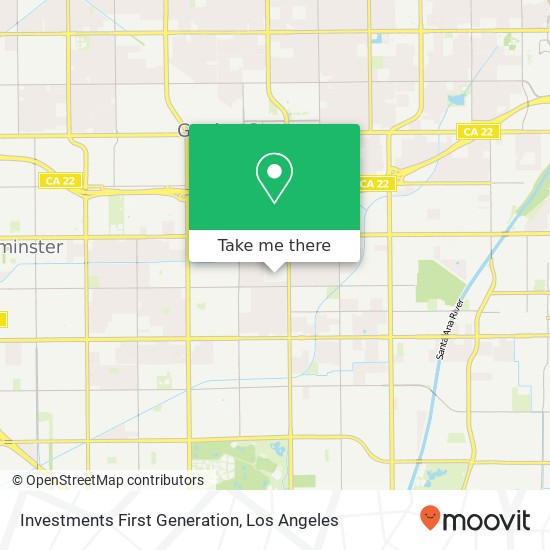 Mapa de Investments First Generation