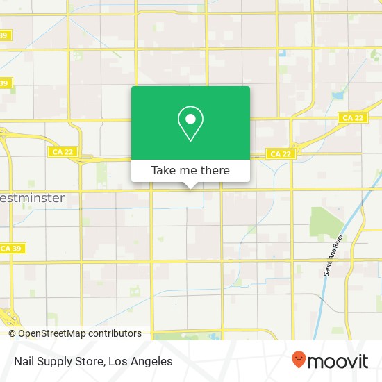 Nail Supply Store map