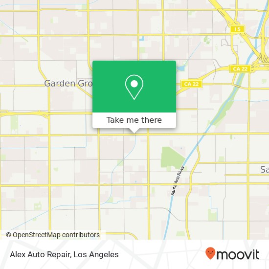 Alex Auto Repair map