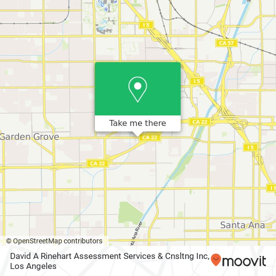 David A Rinehart Assessment Services & Cnsltng Inc map