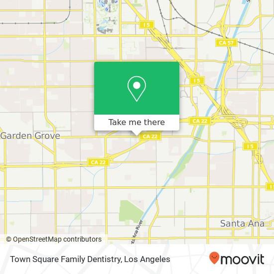 Town Square Family Dentistry map