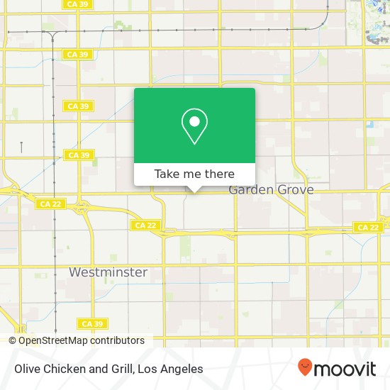 Olive Chicken and Grill map