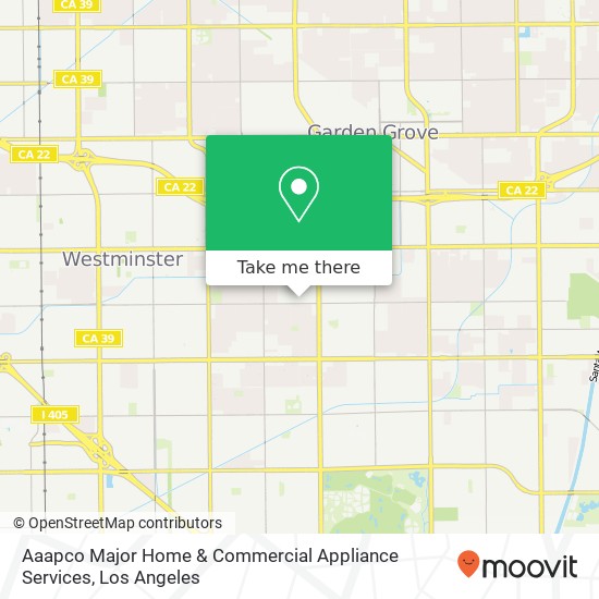 Mapa de Aaapco Major Home & Commercial Appliance Services